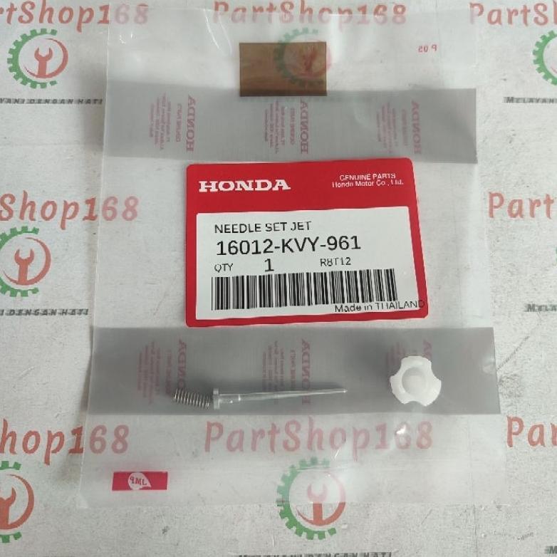 NEEDLE SET JET Jarum Skep Karburator BEAT VARIO SPACY SCOOPY Ori 16012-KVY-961 Best