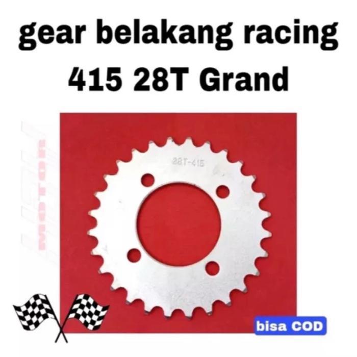 Gear gir belakang racing grand 415-28T