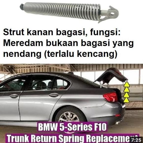 BEBAS ONGKIR - BMW F10 523i 520i 520d Shock Strut Kanan Per Kap Bagasi