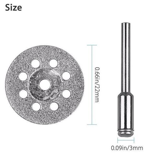 Mata Bor Gerinda Gergaji Bulat Potong Diamond Rotary Cutting Disk