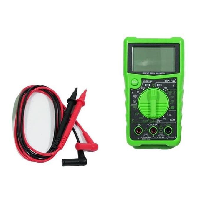 BEBAS ONGKIR - Multi Tester Digital Tekiro - Compact Digital Multi Tester Tekiro Ori