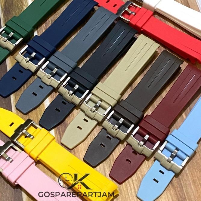Strap Tali Jam Rubber Melengkung 20 Mm