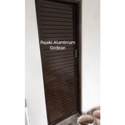 Pintu Kamar Mandi ALUMINIUM ASLI Tebal