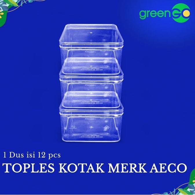 TOPLES KUE AECO SQUARE TOPLES NATHA DESSERT BOX TOPLES KOTAK AECO