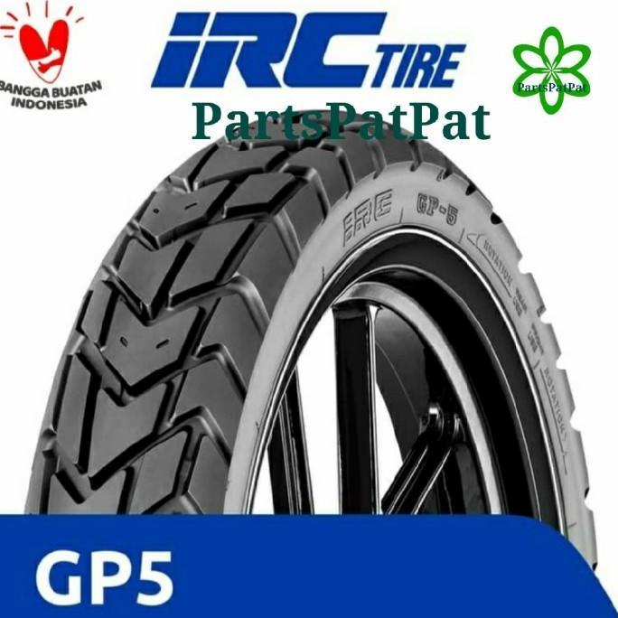 BAN IRC GP5 GP-5 GP 5 TUBELES 809014 80/90-14 8090-14 IRC DUAL PURPOSE