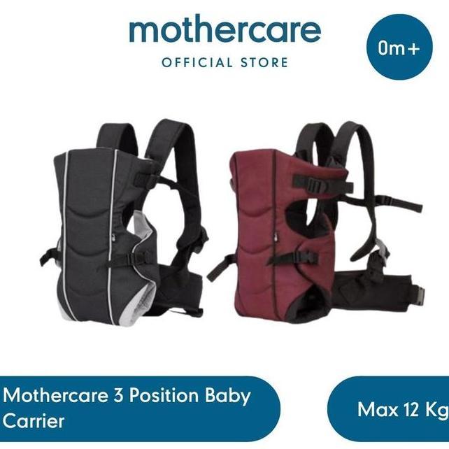 Mothercare 3 Position Baby Carrier Gendongan Anak Bayi