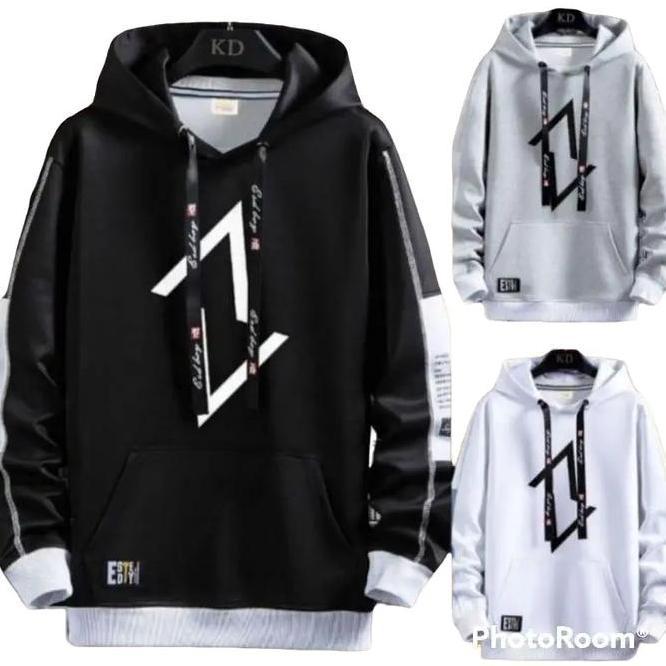 Sweater Hoodie Jumper Sablon Av Pasangan Remaja Uinisex Fleece