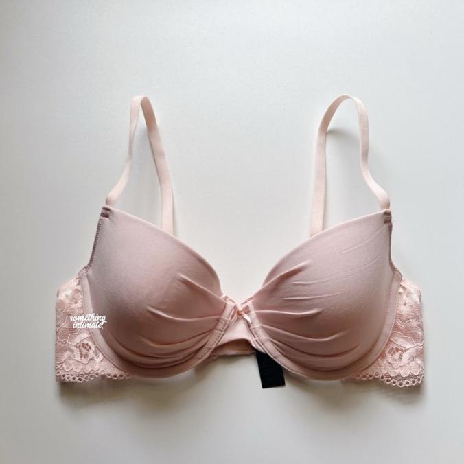 La Senza Remix Pushup Plunge Bombshell Bra LaSenza Super Push Up Bh - (NP) Seashell, 36B