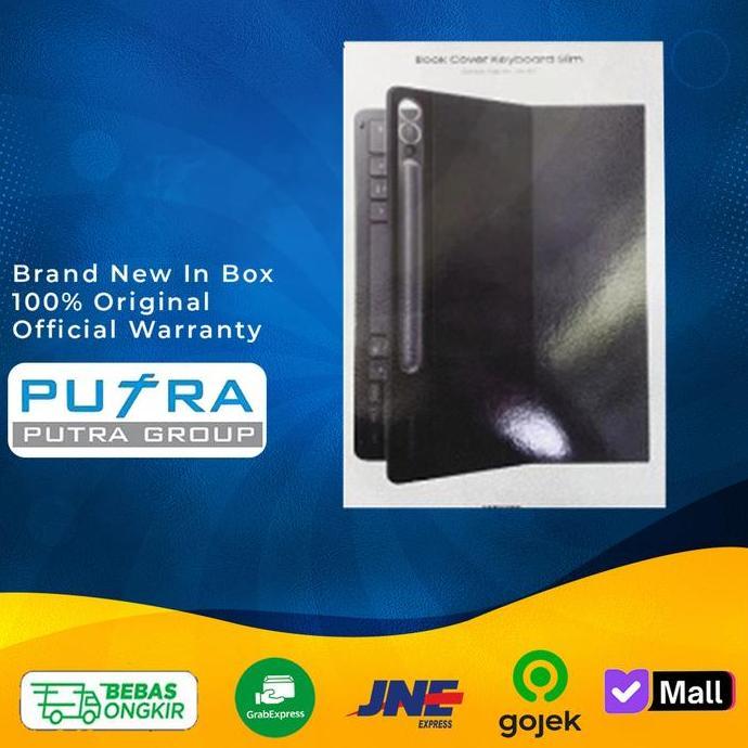TERBARU (RESMI) Book Cover Keyboard Samsung Galaxy Tab S10 S9 S9 FE Plus Ultra Trackpad BISA GRAB