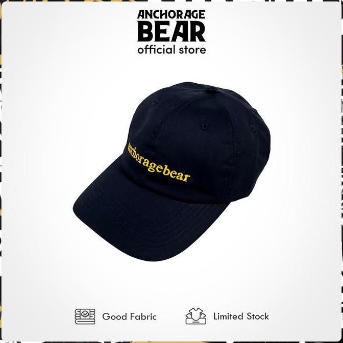 Topi Anchorage Bear Words - Polo caps Baseball