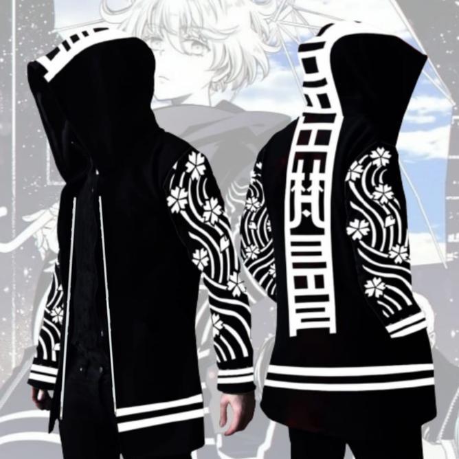 Jaket Jubah Jumbo Sweater Anime Tokyo Revengers Tokyo Brahman Senju