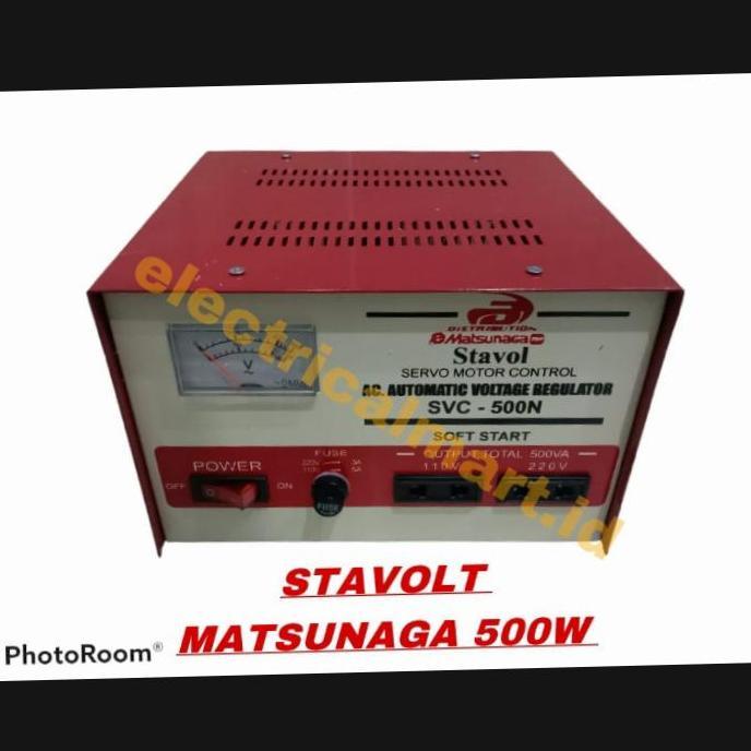 matsunaga stabilizer 500va stavolt 500 watt