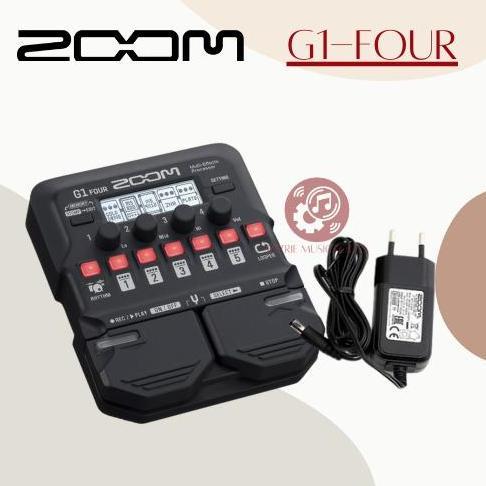 Zoom G1 FOUR Multi Effect Gitar Plus Adaptor