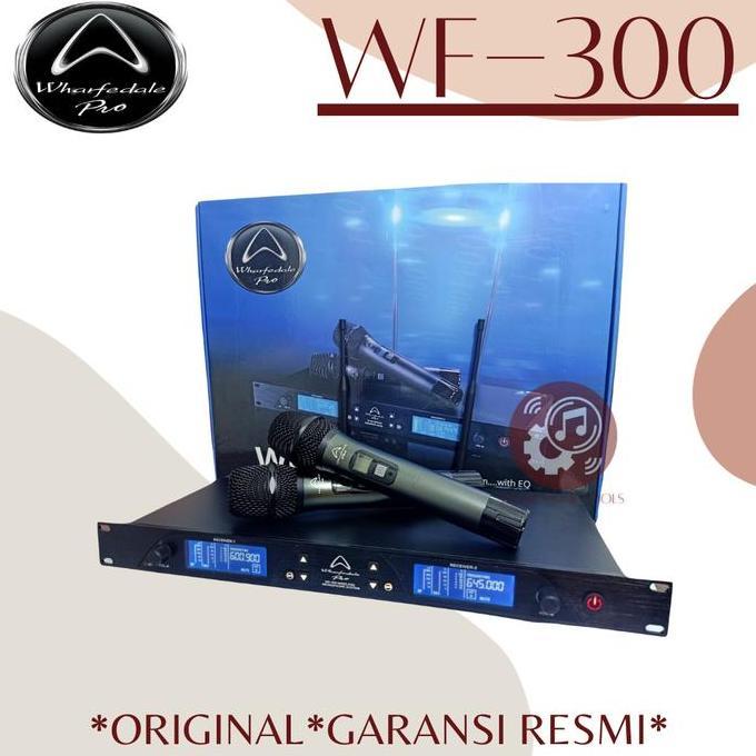 Wharfedale WF300 Wireless Microphone System Dual Channel WF-300