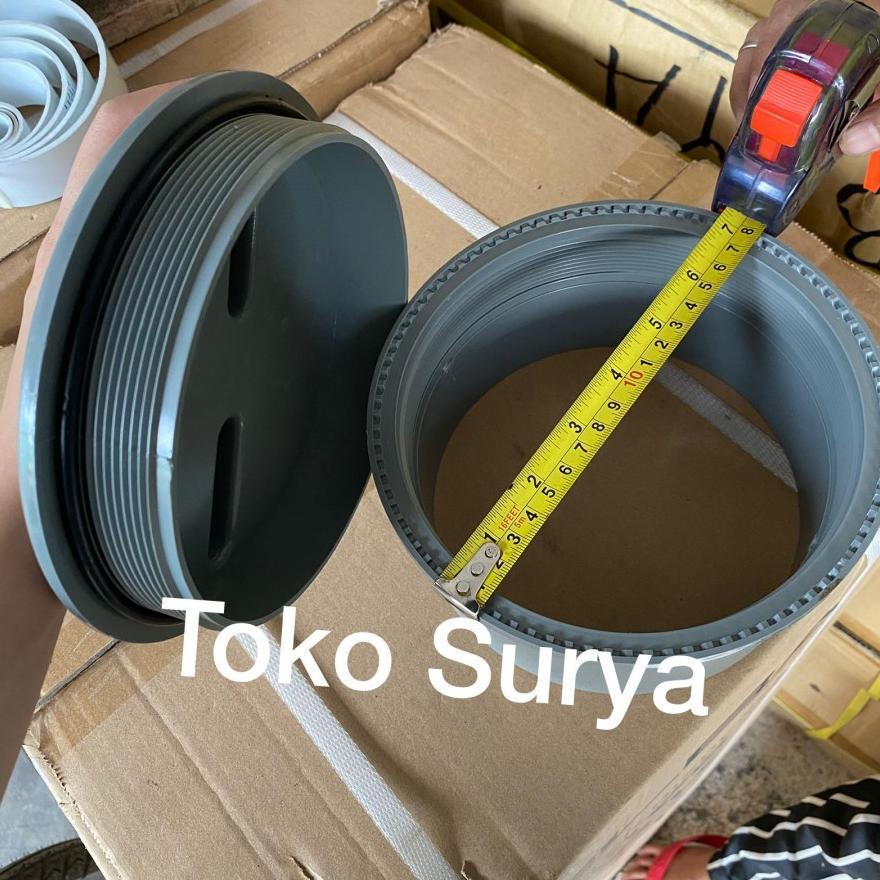 CO6" - TUTUP PIPA 6" CLEAN OUT 6" CLEAN OUT 6 INCH / CLEAN OUT PVC 6" 6 INCH CO 6" TUTUP SAPI TANK 6