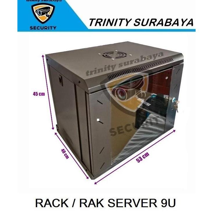 TERBARU - Rak Server DVR 9U / Rak Server DVR Trinity