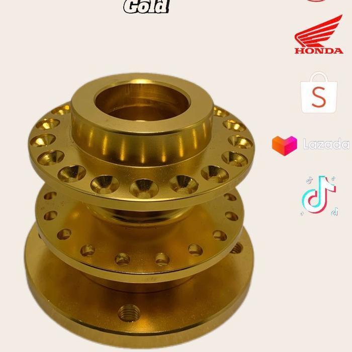 Tromol depan drag Trusty vario old warna gold