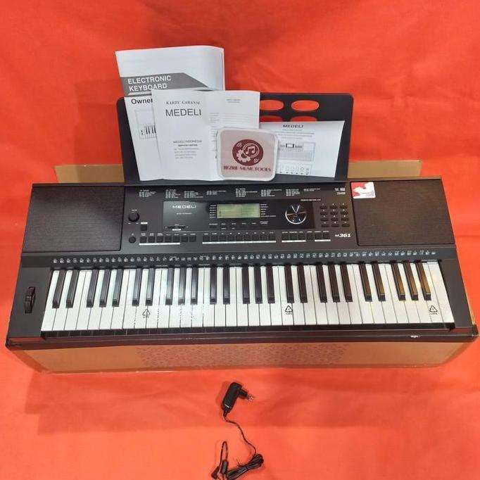 Medeli M361 61-Key Portable Electronic Keyboard Original Medeli M-361