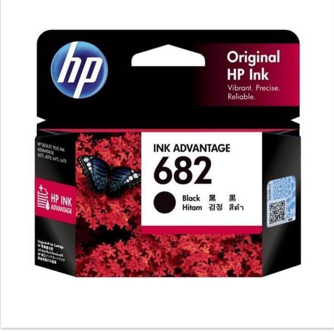 TERMURAH - Tinta Printer Hp 682 Hitam / Cartridge Hp 682 Black