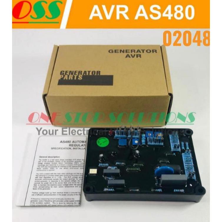 Avr Generator As480 Avr Genset As480
