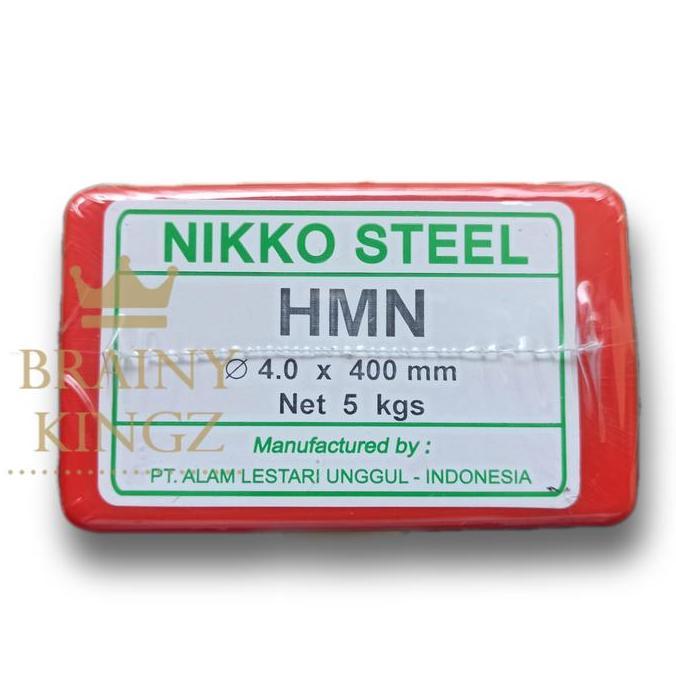 Diskon Kawat Las Mangan Nikko Steel Hmn Ukuran 3,2Mm 4Mm Hmn 3.2 Mm 4 Mm