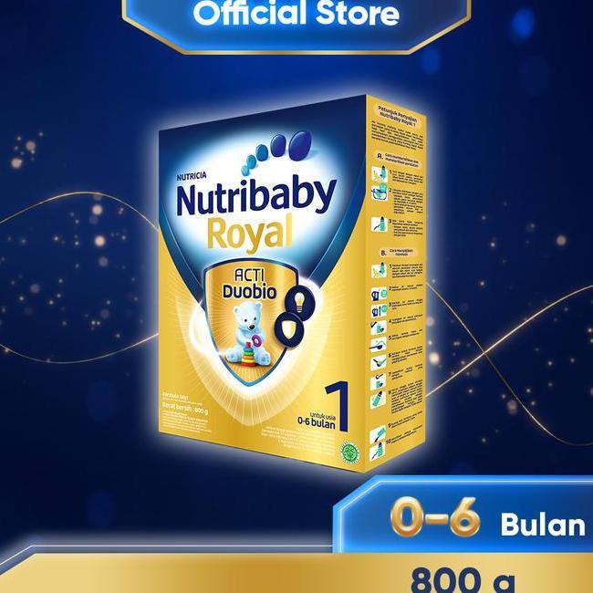 Nutribaby Royal 1 Susu Formula Bayi 06 Bulan 800Gr