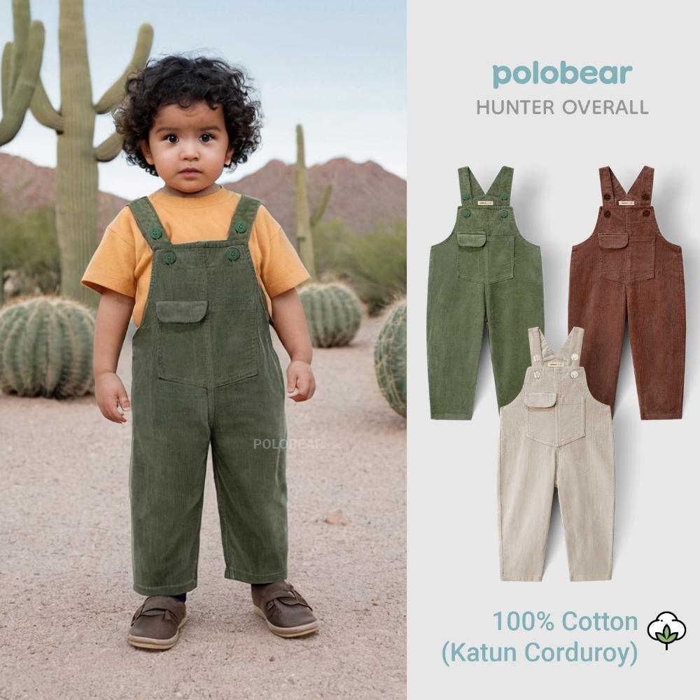 POLOBEAR - Hunter Overall (Celana Kodok Corduroy Anak)