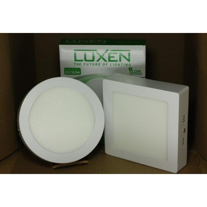 Lampu LED Panel LUXEN / Downlight LED LUXEN Panel 12W BULAT OUTBOW