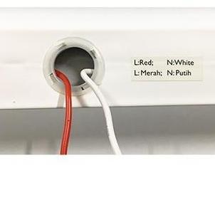 KAP LAMPU TL LED PHILIPS LED T8 RUMAH LED TL ECOFIT PHILIPS 8W BN015C