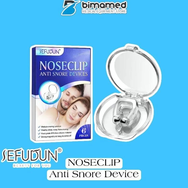 SEFUDUN - NOSECLIP Anti Snore Device / Penjepit Hidung Anti Ngorok 6pcs