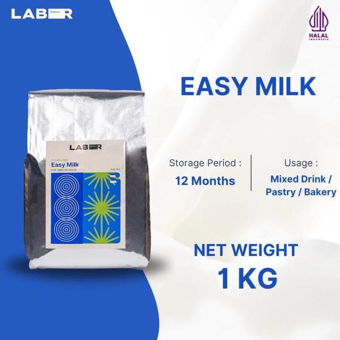 LABR Easy Milk Creamer - Krimer Bubuk Susu Instan 1 kg GAN