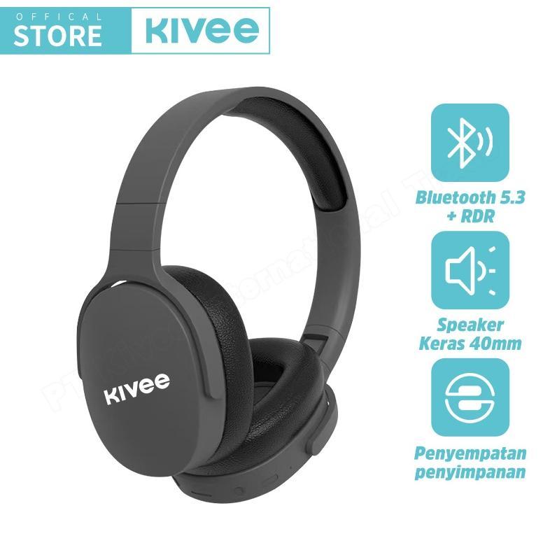 Bekor.sahdiyah - KIVEE Wireless Bluetooth KV-TW144 Headset Music Gaming HIFI 9D Full Bass