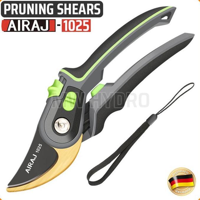 AIRAJ 1025 - Gunting Taman, Dahan Ranting Tanaman / Pruning Shears