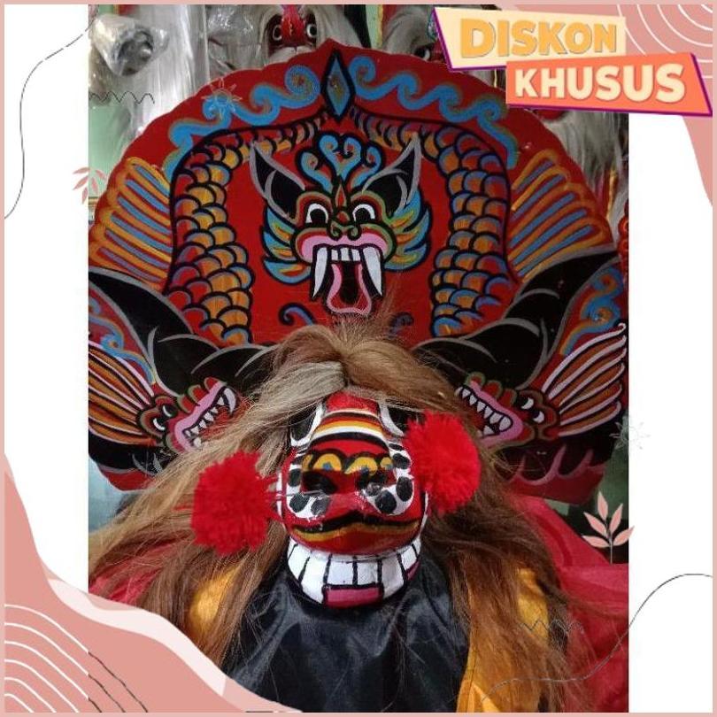 Asli Bagus Barongan Kayu Bonus Klinting, Gondel, Barongan Anak Murah, Devill, Barongan Telon, Barong