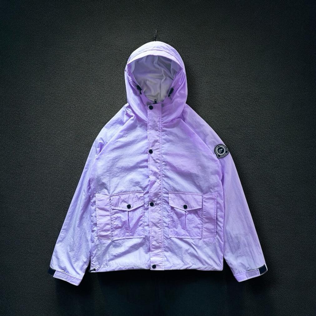 Outfirm - Jaket Porter Anti Air Nylon Lt.Purple