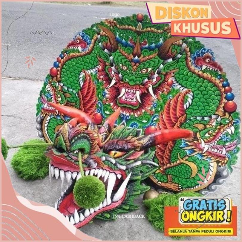 Asli Bagus [Promo] Original Barongan |Barongan Versi Devil Kayu Kombinasi Spon Bonus Kemul Panjang M