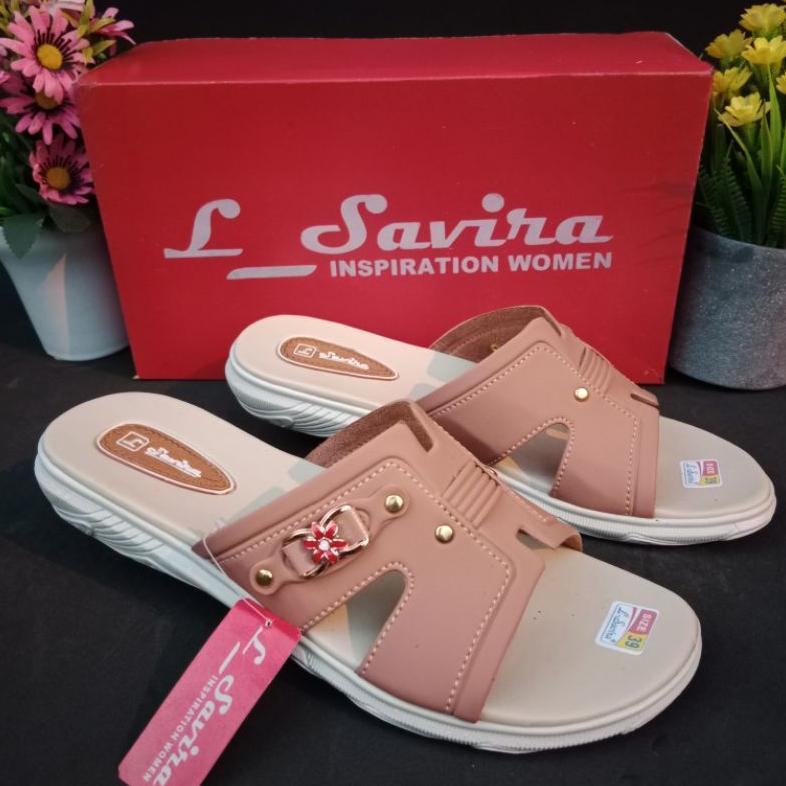 Terlaris PROMO... SANDAL WANITA TERBARU TERKECE KEKINIAN TRENDY MURAH BERKUALITAS L_Savira 552