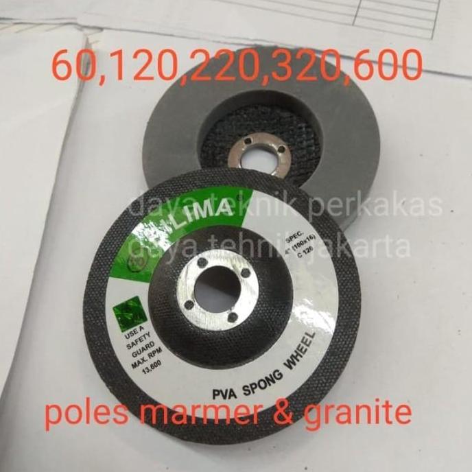 sponge bilima #60 - sponge poles granite - poles marmer bilima spong gurinda