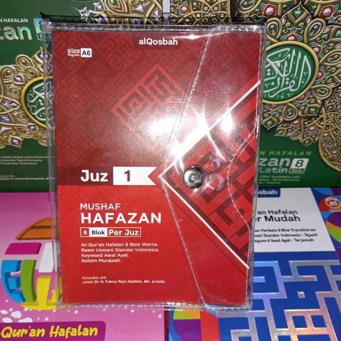 Alquran Hafazan 8 Blok Per Juz AlQosbah A6