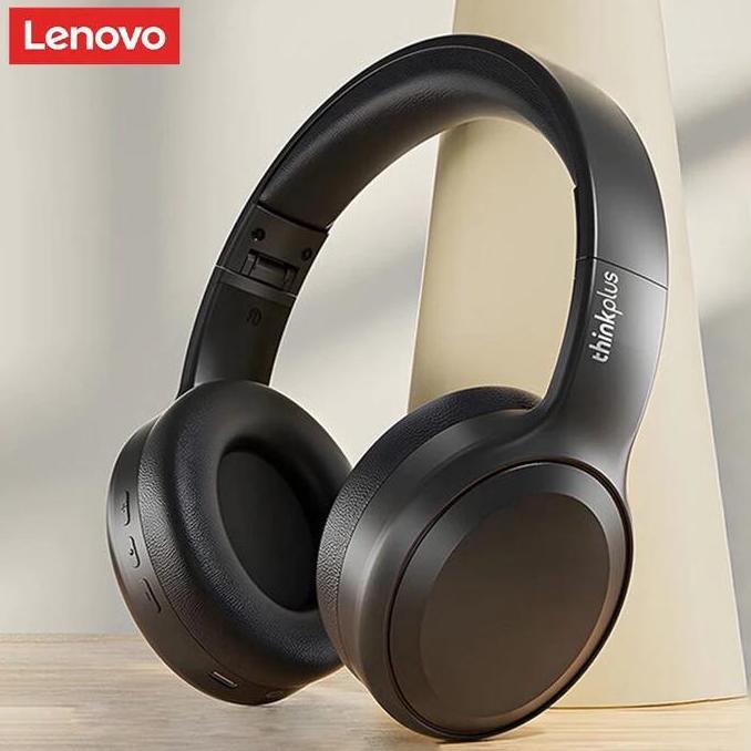TERMURAH - Lenovo Thinkplus TH10 Headphone Bluetooth Wireless Headset Earphone