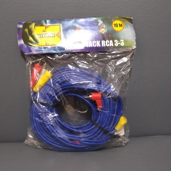 Kabel RCA 3-3 Kitani, 10 meter