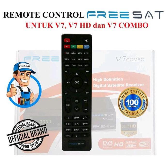 Remote Control Receiver Parabola Freesat V7 HD / Combo