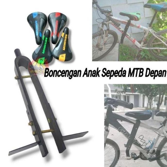 Boncengan Sepeda MTB Depan Boncengan Anak MTB Boncengan Anak Sepeda Gunung Boncengan Saddles