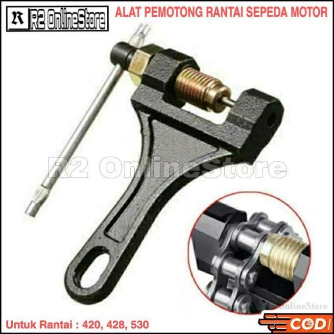 TaffSPORT Alat Pemotong Rantai Sepeda Motor Chain Breaker 420 428 530 - Alat Kunci Untuk Potong Pemo