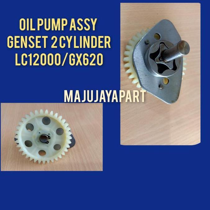 Pompa Oli Genset 2 Cylinder Loncin Lc12000/Gx620