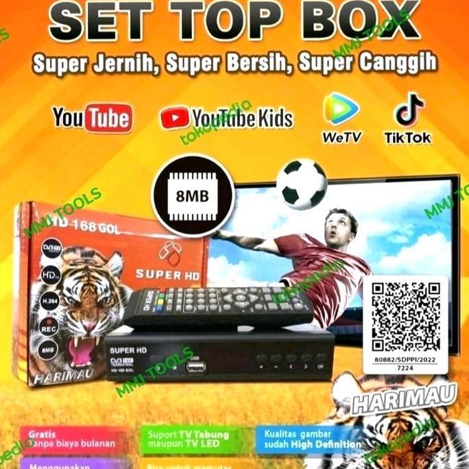 Set TOP Box TV Digital - Alat Penerima Siaran TV Digital