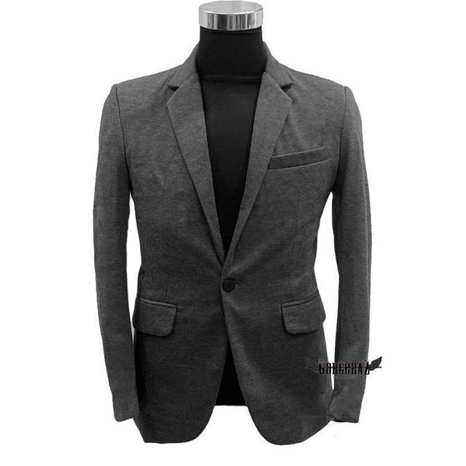 Grosir Hoof Jas Dan Blazer Pria Tebal Fg Bahan Fleece Slimfit Bandung Kain