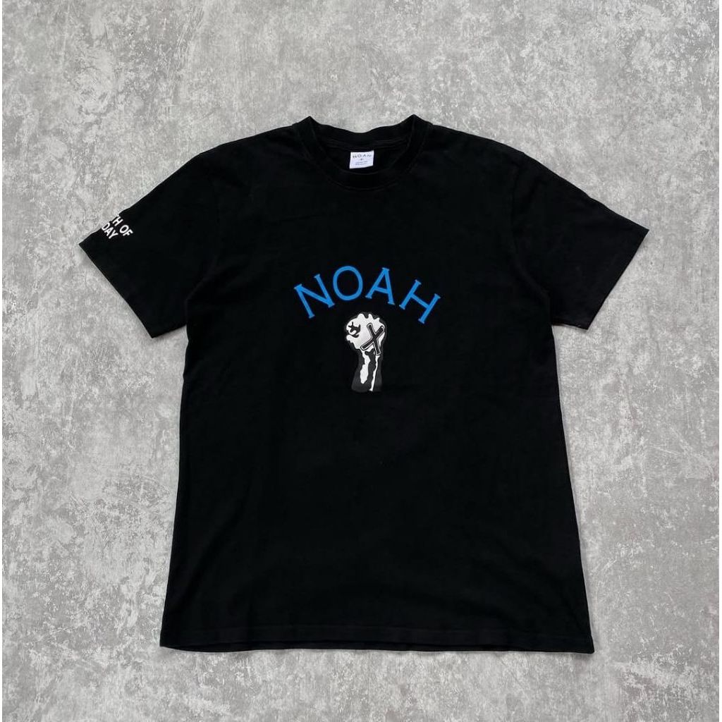 Kaos Noah T-shirt Noah Unisex full tag black kaos pria t-shirt Noah