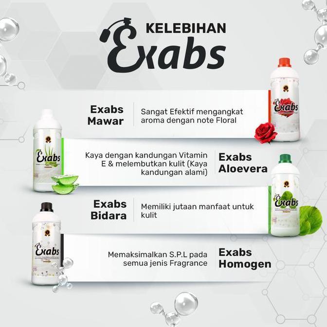 EXABS (Pelarut Parfume Original) Halal