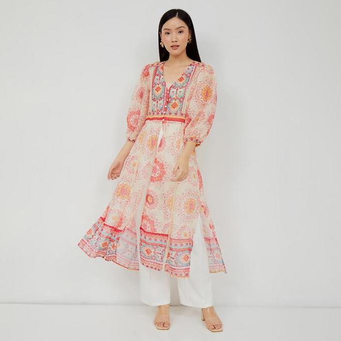 Savnion - Danisha Midi Dress /Tunic Outer